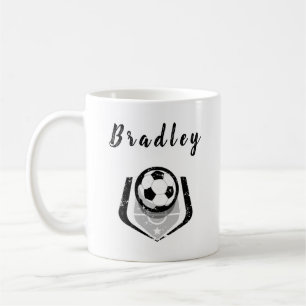 Svartvit, färgad, svart spelarPersonlig Kaffemugg