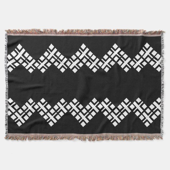 Svartvit Filt (Framsidan)