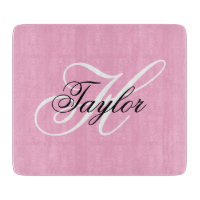 Svartvit Finare Monogram-Rosa