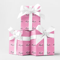 Svartvit Finare Monogram-Rosa