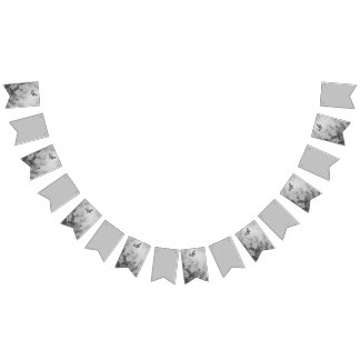 Svartvit fjäril vimplar