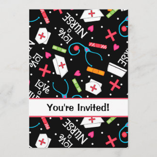 Svartvit Födelsedagsfest Firande Inbjudningar