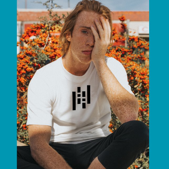 Svartvit form Anpassade Festival Shirt T Shirt (Skapare uppladdad)