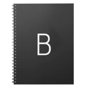 Svartvit, första Brev-modern Anteckningsbok