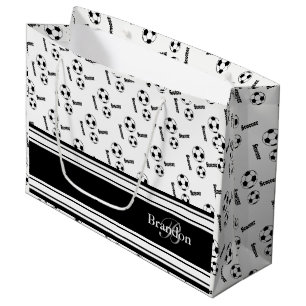 Svartvit fotbollbolldesign