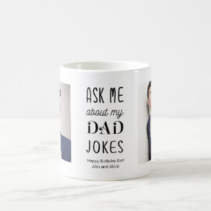 Svartvit foto från Far Pappa Kaffemugg