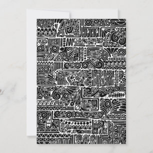 Svartvit geometrisk artikel 2