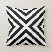Svartvit geometrisk Rand-design