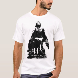 Svartvit grafik t shirt