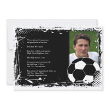 Svartvit Grungefotbollstudenten