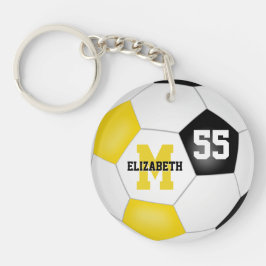 Svartvit guld-lag, färg-soccer-påse, märkre