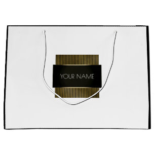 Svartvit Guld, minimalt lyxmärke för lyxlyx