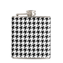 Svartvit Houndstooth