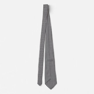 Svartvit Houndstooth Slips