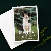 Svartvit Hund med valpar i lycklig Howlidays