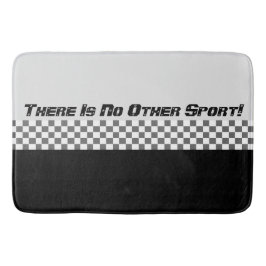 Svartvit idrott Stil Badrumsmatta