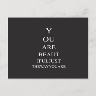 Svartvit inspirationsoffert Kärlek Vykort