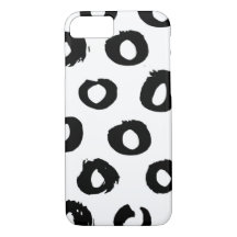 Svartvit iPhone 8/7 Fodral