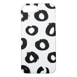 Svartvit iPhone 8/7 Fodral