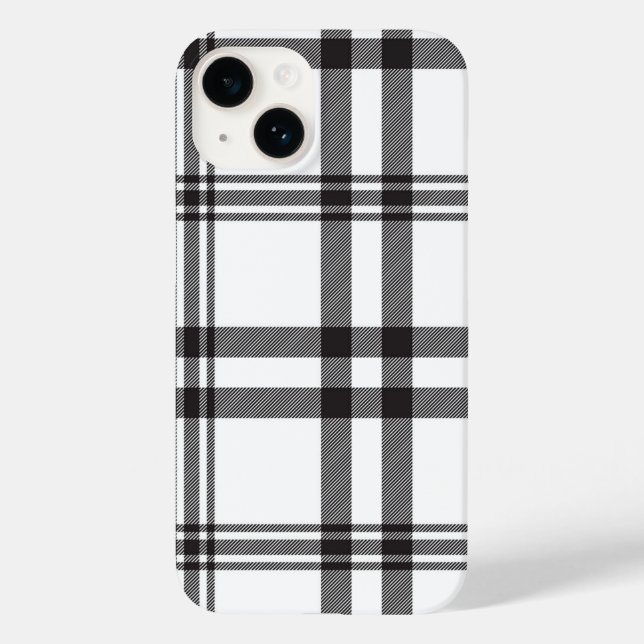 Svartvit Iphone case (Baksida)
