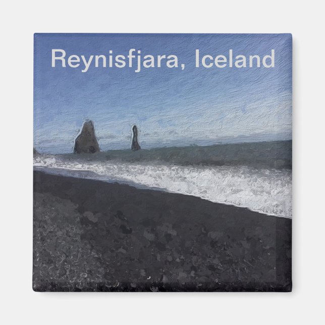 Svartvit, Island Magnet (Framsidan)