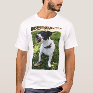 SVARTVIT JACKRUSSELL TERRIER T-SHIRT