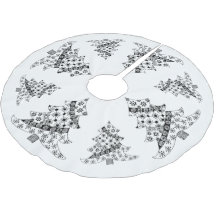 Svartvit Julgran, Helgdag