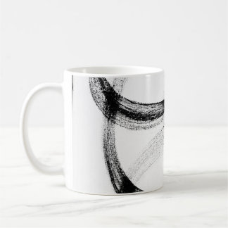 Svartvit kaffe Mugg Modern