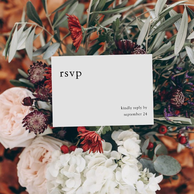 Svartvit kalligrafi 9 med OSA av måltid Kort (Skapare uppladdad)