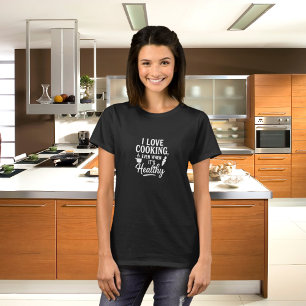 Svartvit kärlek-roligt, humor-citat t shirt