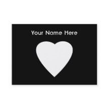 Svartvit kärlekhjärtadesign