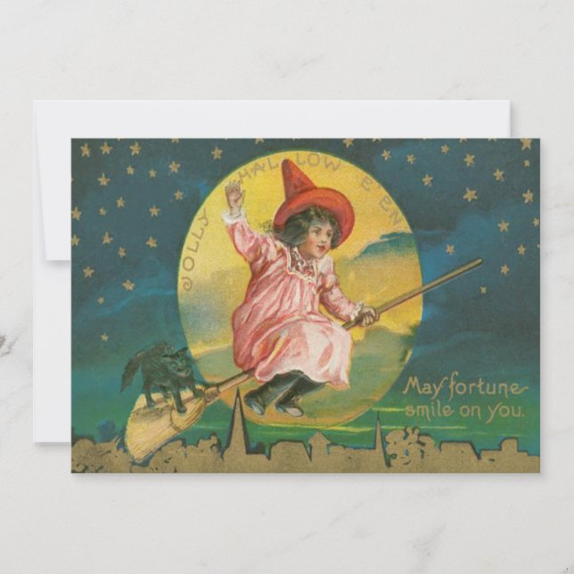 Svartvit katt för Cute Fitch, full Moon (Framsida)