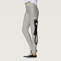 Svartvit katt på | Funny Tuxedo Cat