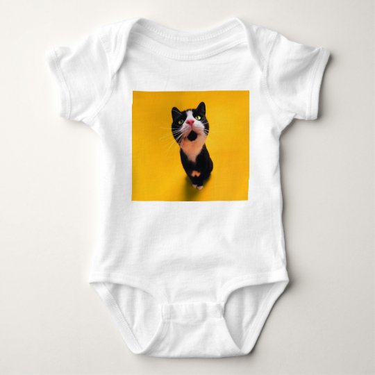 Svartvit katt-smoking katt-husdjur tee shirt