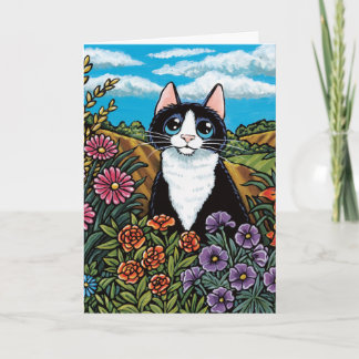 Svartvit kattblomma, Fält-mörker Kort