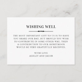 Svartvit klassisk bröllop som önskar sig lycka til tilläggskort