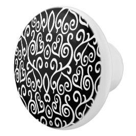 Svartvit Knopp