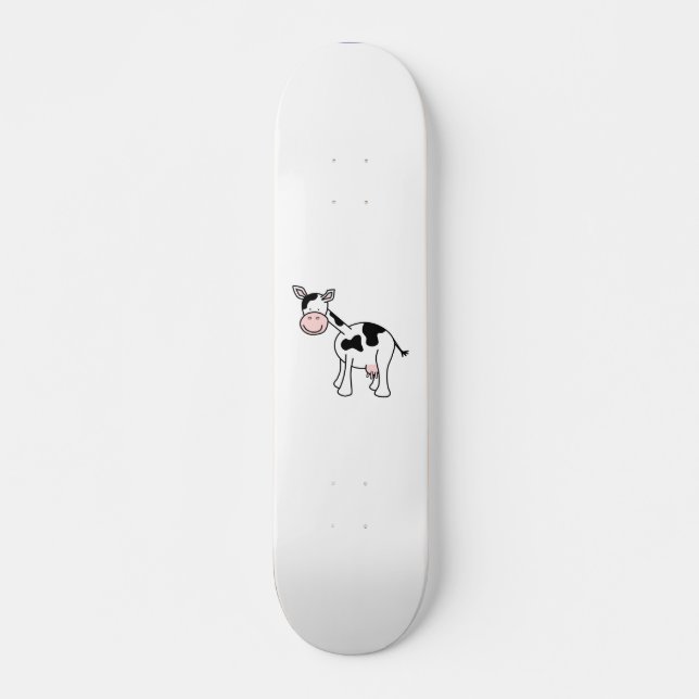 Svartvit koCartoon. Skateboard Bräda 19,5 Cm (Framsida)