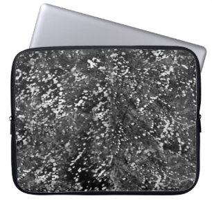 Svartvit kod Land Western Laptop Fodral