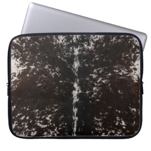 Svartvit kod Land Western Laptop Fodral