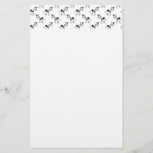 Svartvit komodell brevpapper