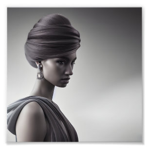 Svartvit konst fototryck