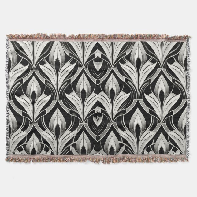 Svartvit kontrast filt (Framsidan)