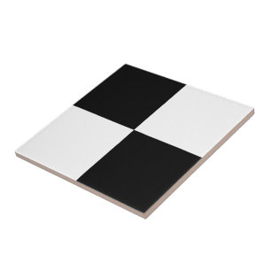 Svartvit kontrollant designer Tile keramisk Kakelplatta