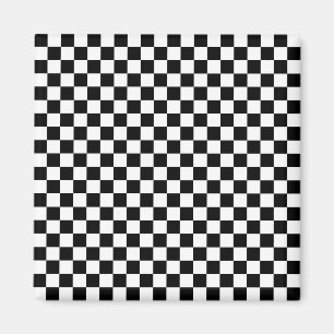 Svartvit kontrollpanel magnet