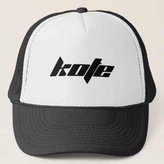 Svartvit KOTE-hatt Keps