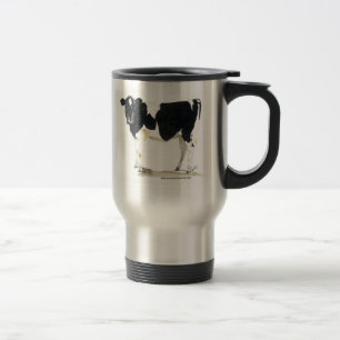 svartvit kotravel mug resemugg