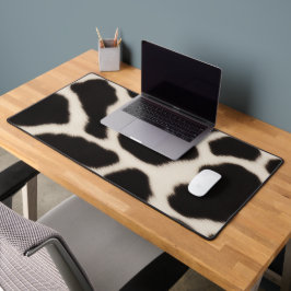 Svartvit kowhide mönster