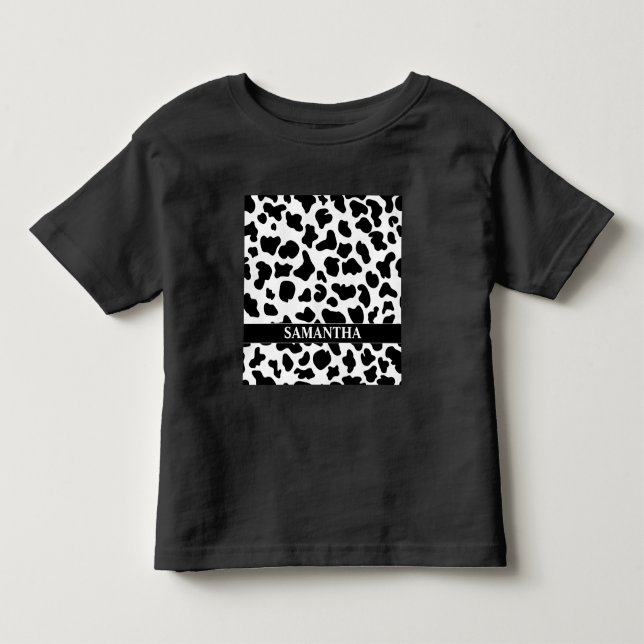 Svartvit kummel t shirt (Framsida)