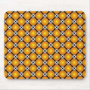 Svartvit lattice Mönster Musmatta